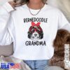 Bernedoodle Grandma Bernedoodle Dog Nana Mother's Day T Shirt 2