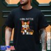 Corgi Potter Gift For Corgi Lovers Funny Pawter Dog T Shirt 1